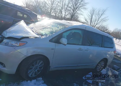 2017 Toyota Sienna Xle Premium 7 Passenger from USA, damaged, VIN 5TDDZ3DC7HS149558